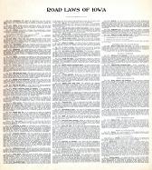 Road Laws of Iowa 1, Scott County 1905